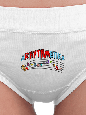 Arhythmetika dámske nohavičky White