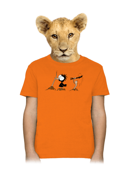 Nesprávny koniec detské tričko Orange