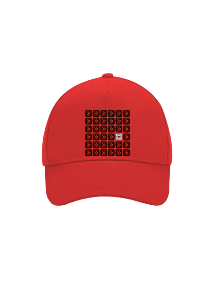 Pexeso šiltovka baseballka Classic Red