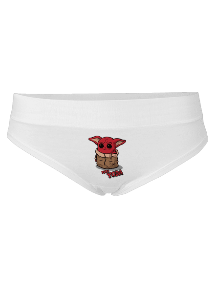 Peri Yoda dámske nohavičky White