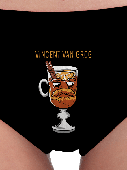 Vincent van Grog dámske nohavičky Black