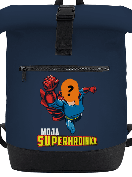 Moja superhrdinka batoh French Navy