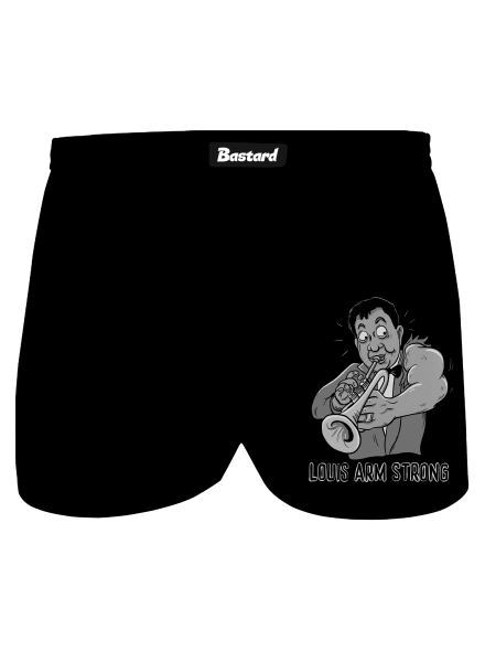 Louis Armstrong pánske trenky Black