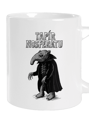 Tapír Nosferatu veľký hrnček White
