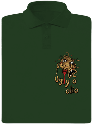 Ugly o olio pánska polokošeľa Bottle Green Mal