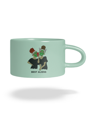 Best aliens hrnček makronka Mint Macaron