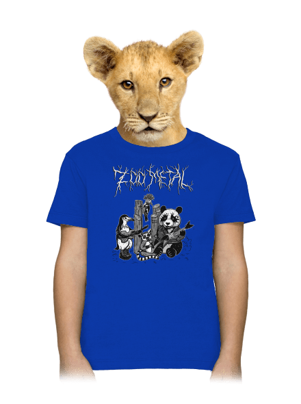 ZOO metal detské tričko Royal Blue
