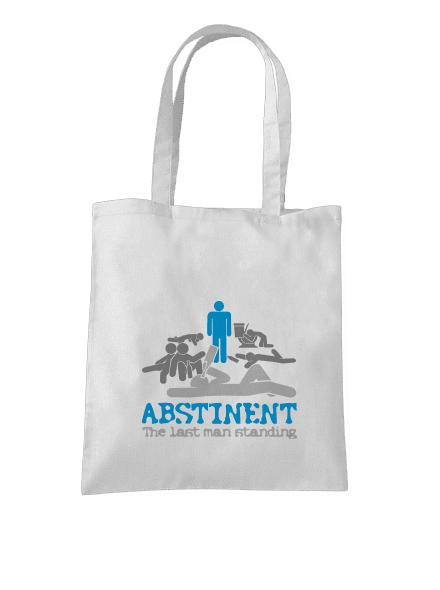Abstinent taška White
