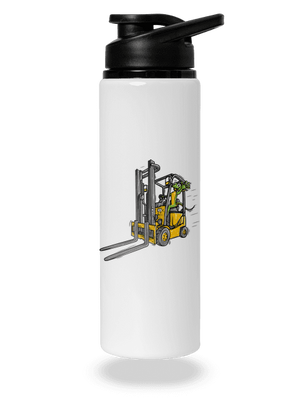 Ještěrka flaša na vodu White