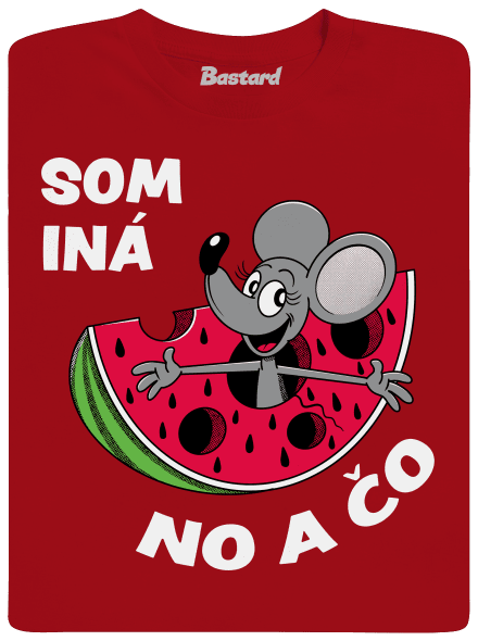 Som iná detské tričko Red