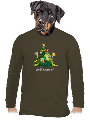 Stačí nazdobiť pánske dlhý rukáv Urban Khaki