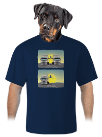 unisex tričko oversized