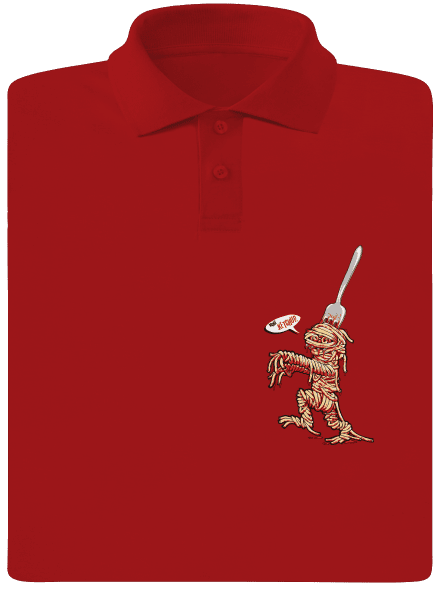 Špagety pánska polokošeľa Red Mal