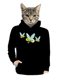 dámska mikina klokanka