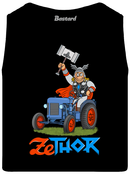ZeThor pánske tielko Black