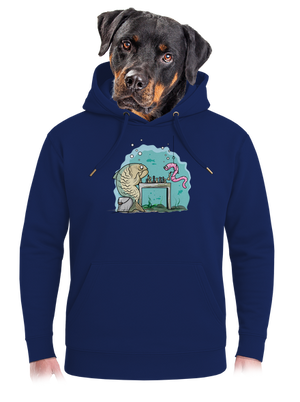 Zase neberú unisex mikina premium Navy