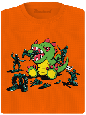 Hračky dámske športové tričko Neon Orange