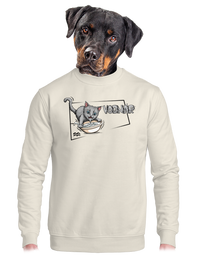 unisex mikina bez kapucne