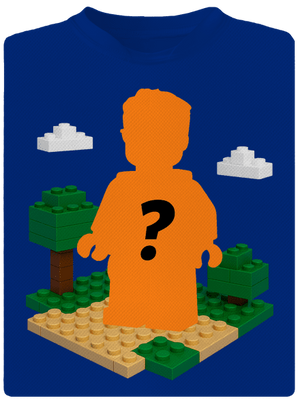 Lego z vlastnej fotky pánske športové tričko Royal Blue Mal