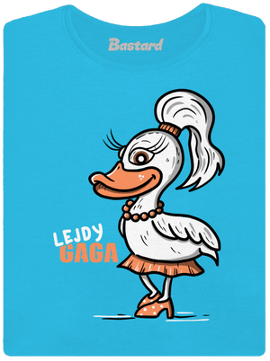 Lejdy Gaga dámske tričko Blue Atol