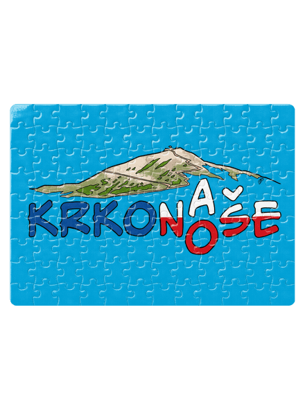 Krkonoše puzzle White