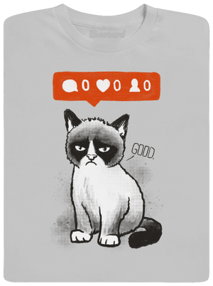 Grumpy pánske tričko Pacific Grey