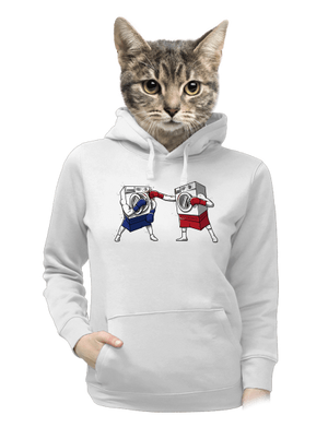 dámska mikina klokanka