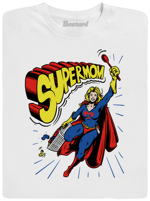 Supermom pánske tričko White