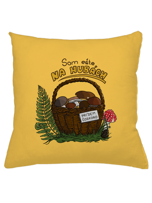 Na hubách vankúš Yellow Gold