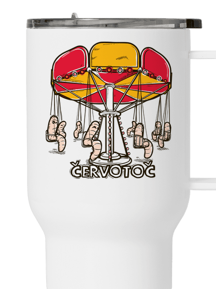 Červotoč termohrnček White