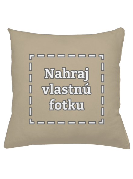 Vlastná potlač vankúš Beige