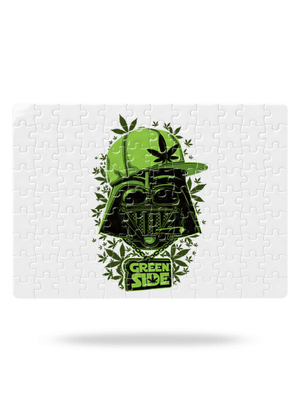 Green Side puzzle White