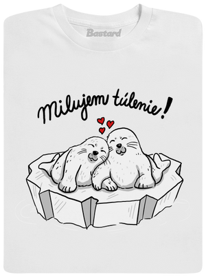Milujem túlenie detské tričko White