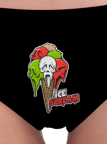 Ice Scream dámske nohavičky Black