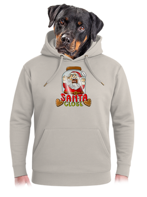 Santa Close unisex mikina premium Pastel Macchiato