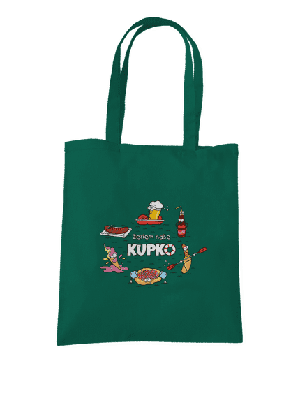 Slovenské kupko taška Bottle Green WM
