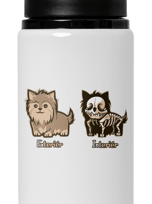 Teriér flaša na vodu White