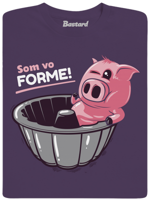 Vo forme pánske tričko Urban Purple