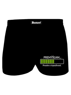 Premýšľam pánske trenky Black