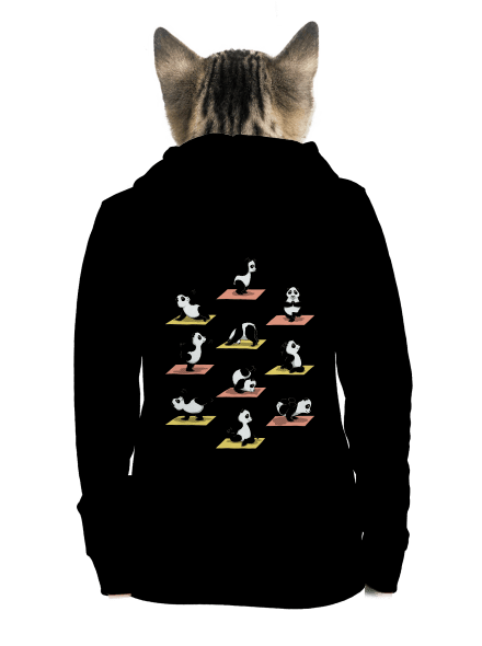 Pandia jóga dámska mikina na zips Black