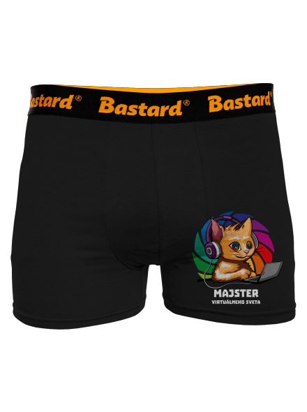 Majster virtuálneho sveta boxerky Black