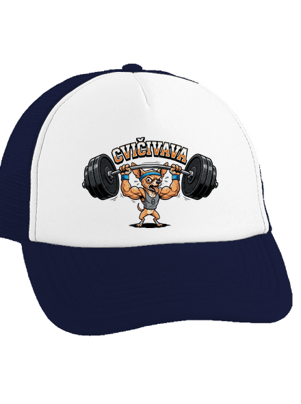 Cvičivava šiltovka truckerka French Navy cap