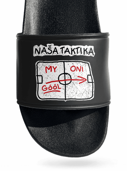 Naša taktika šľapky Black