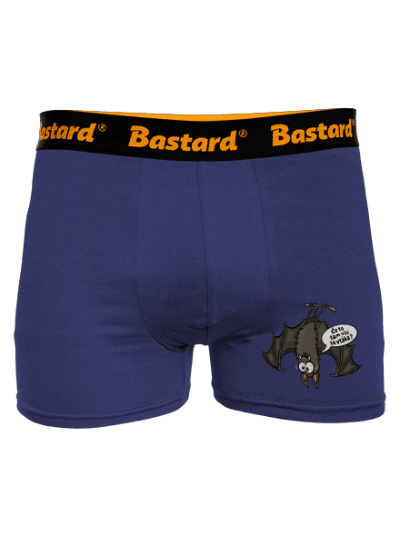 Visiaci netopier boxerky Blue Navy