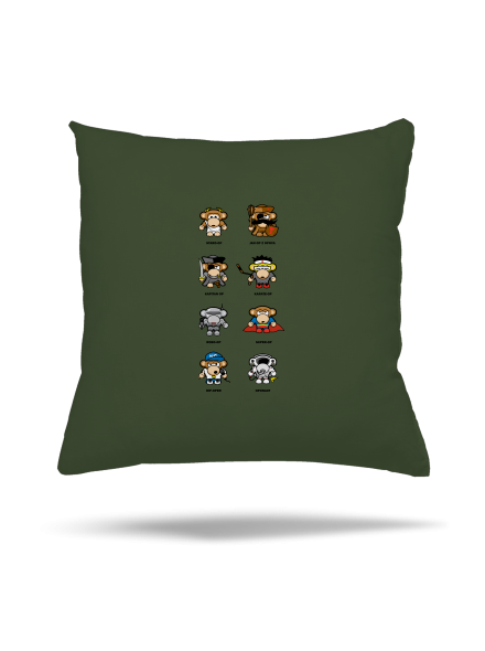 Tlupa opíc vankúš Olive Green