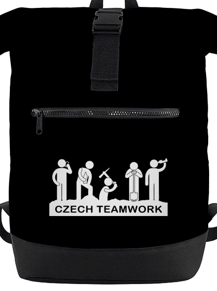 Czech Teamwork batoh Black