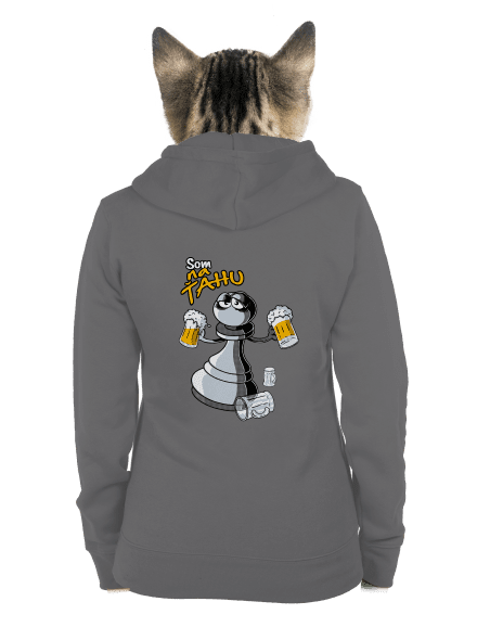 Na ťahu dámska mikina na zips Steel Gray