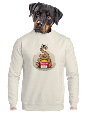 unisex mikina bez kapucne