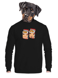 unisex mikina bez kapucne