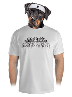 Cimrman: Debil, blbeček pánske športové tričko White